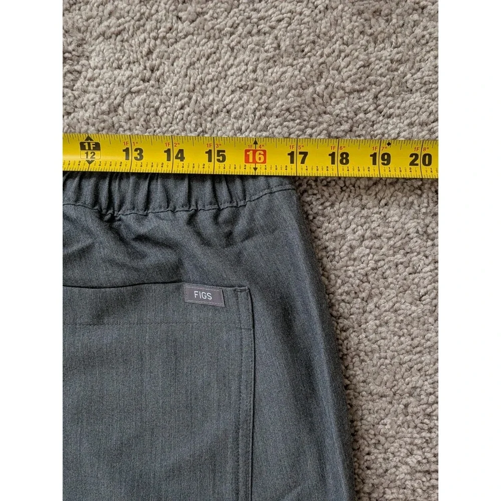 Figs Pisco Basic Scrub Pants Mens Large Comfort Gray NWT Stretch Pockets